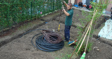 impianti di irrigazione per giardini e spazi verdi